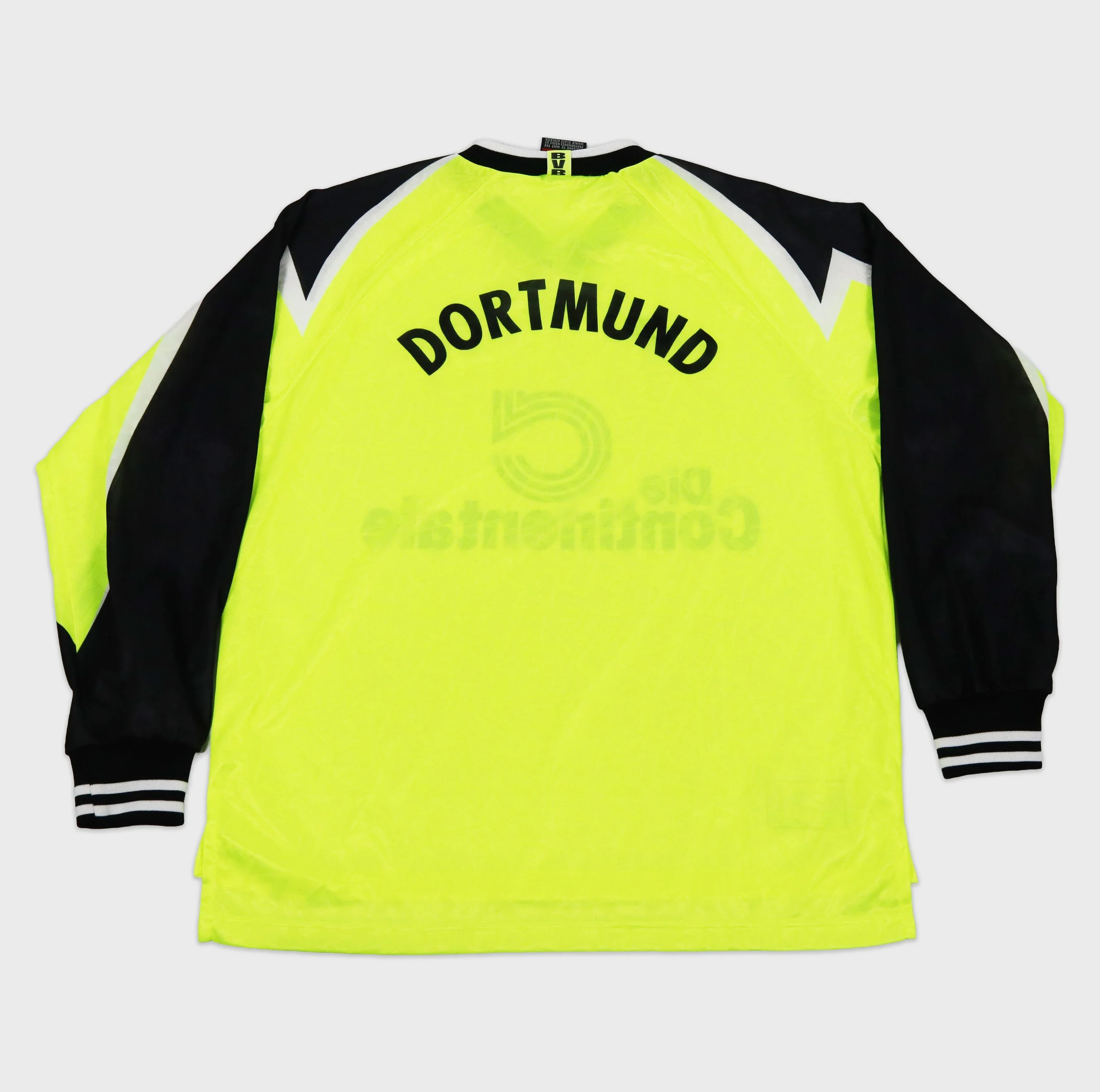 ボルジア・ドルトムント 95-96 ホーム半袖 Borussia Dortmund 1995/96 Home Shirt (XXL) — FT90